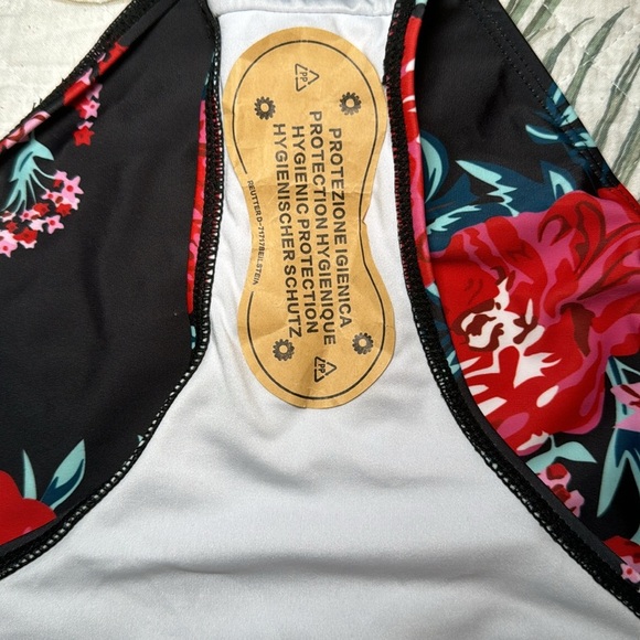 Smismivo Tummy Control Swimwear Halter One Piece Ruched Slimming Bathing Suit XL - Picture 11 of 14